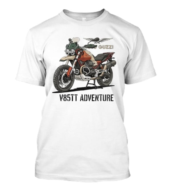 Moto Guzzi V85 TT Adventure Eagles Motorcycle T-Shirt