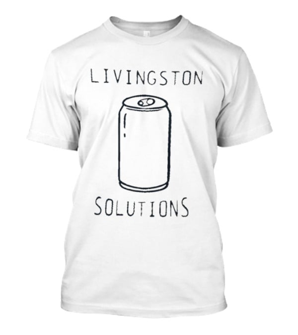 Livingston Solutions Can Of Beer T-Shirt