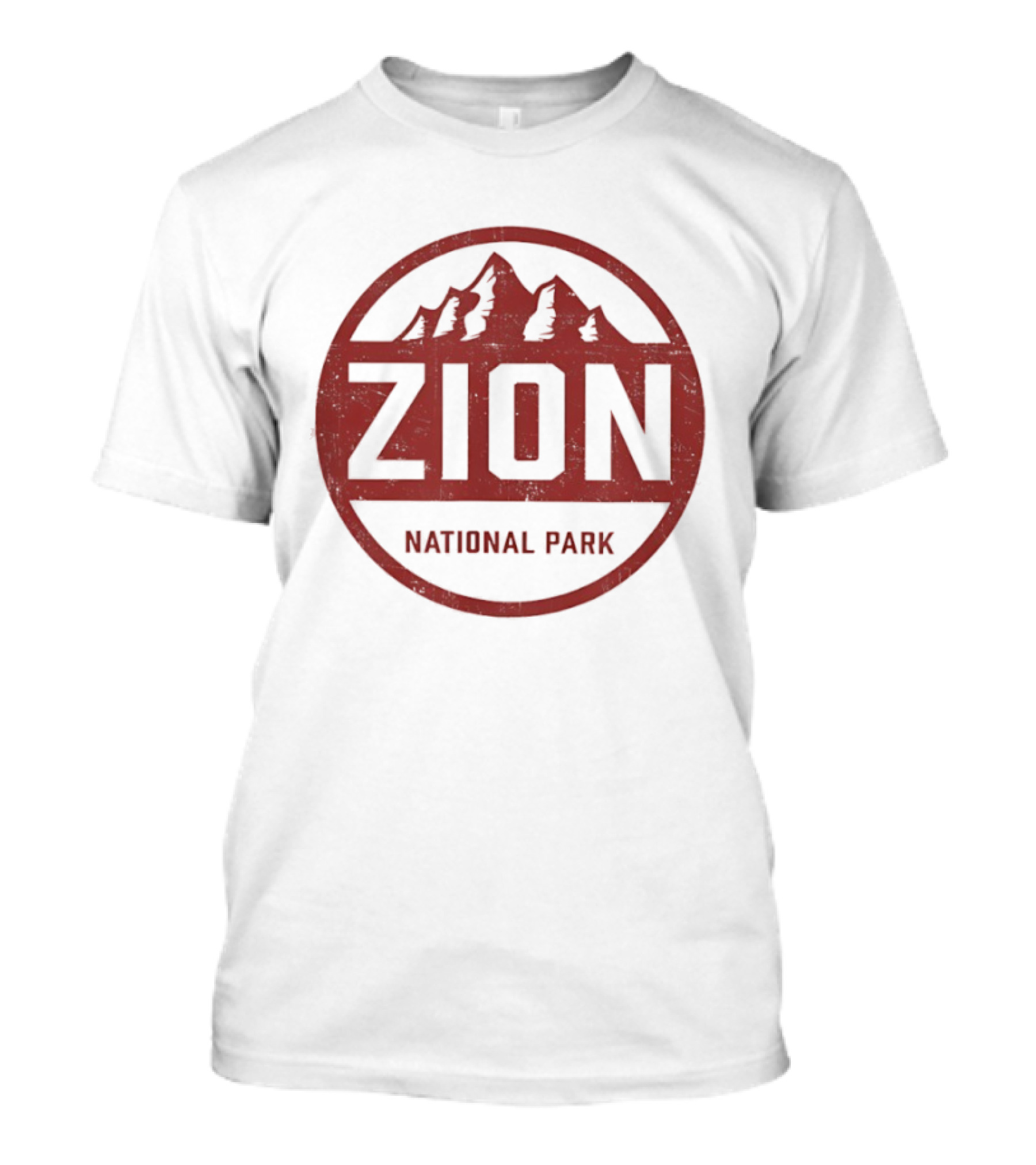 Zion National Park Utah Mountain Rustic T-Shirt