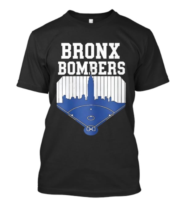 Bronx Bombers Baseball Skyline T-Shirt