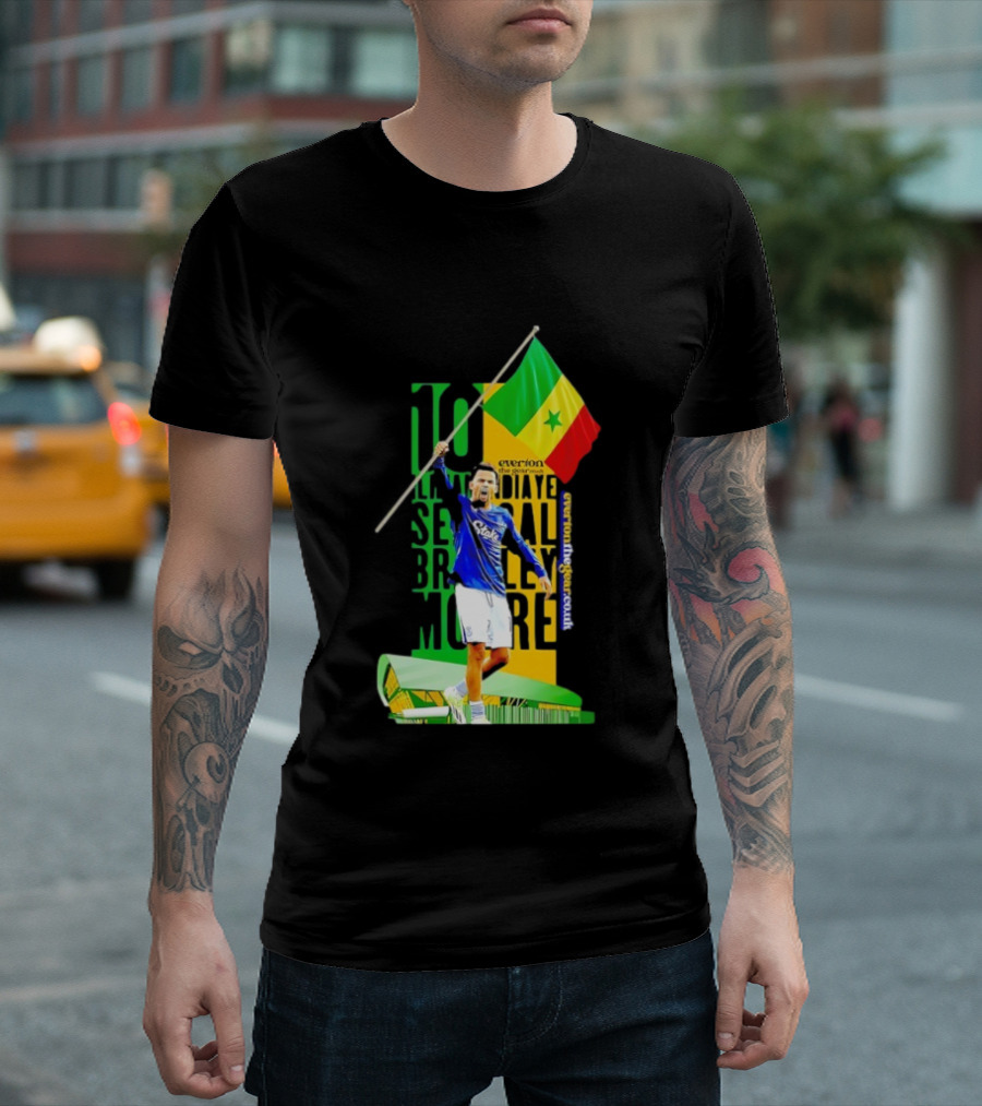 Iliman Ndiaye Everton Senegal Bramley Moore Stadium T-Shirt