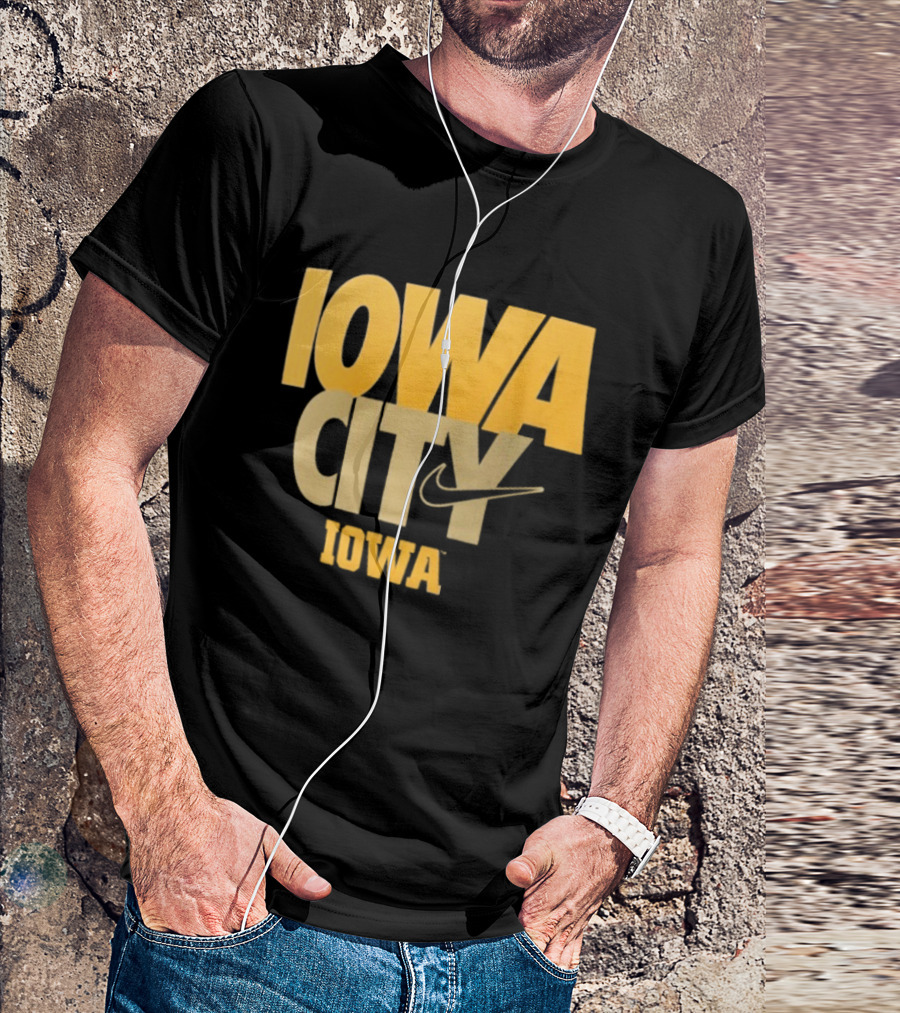 Iowa City Nike Iowa Hawkeyes T-Shirt