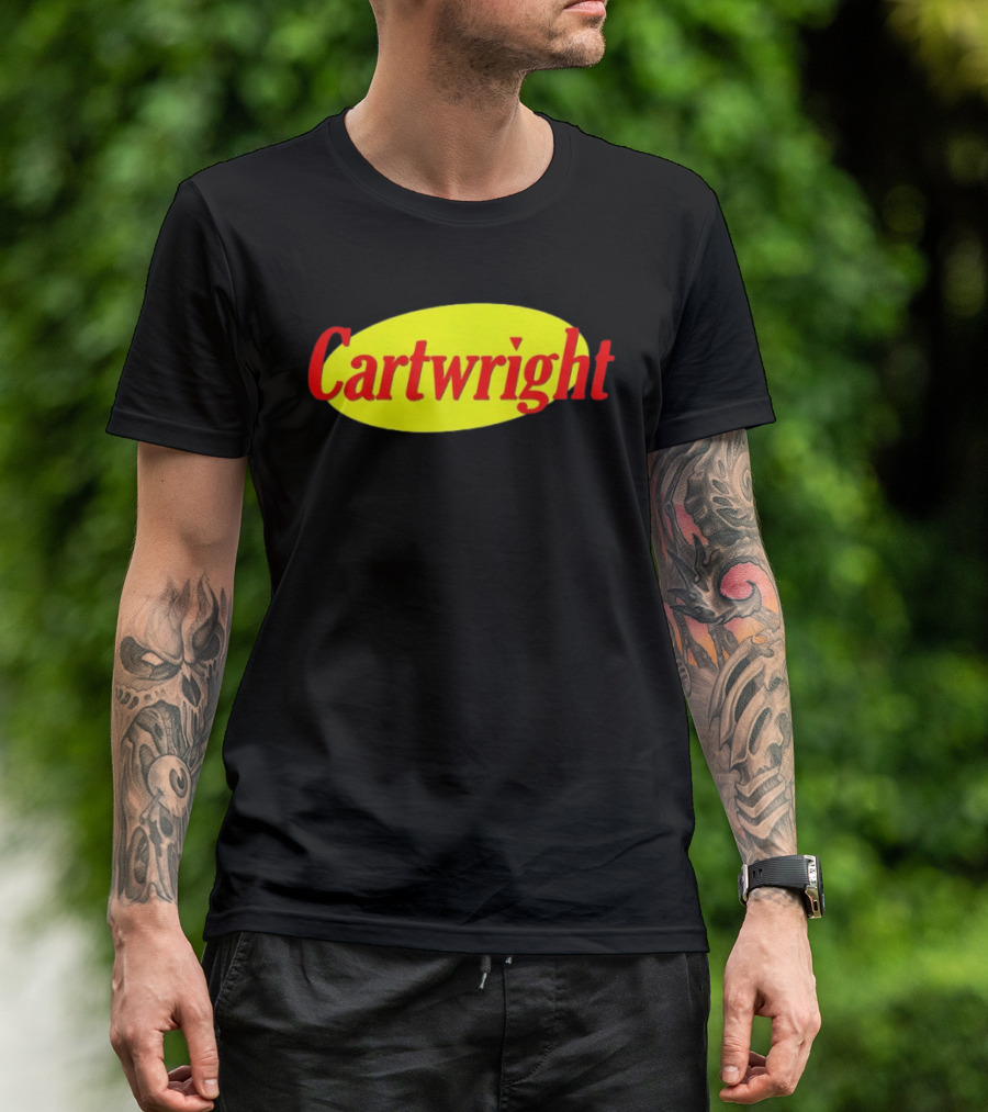 Cartwright Seinfeld Yellow Oval Iconic T-Shirt