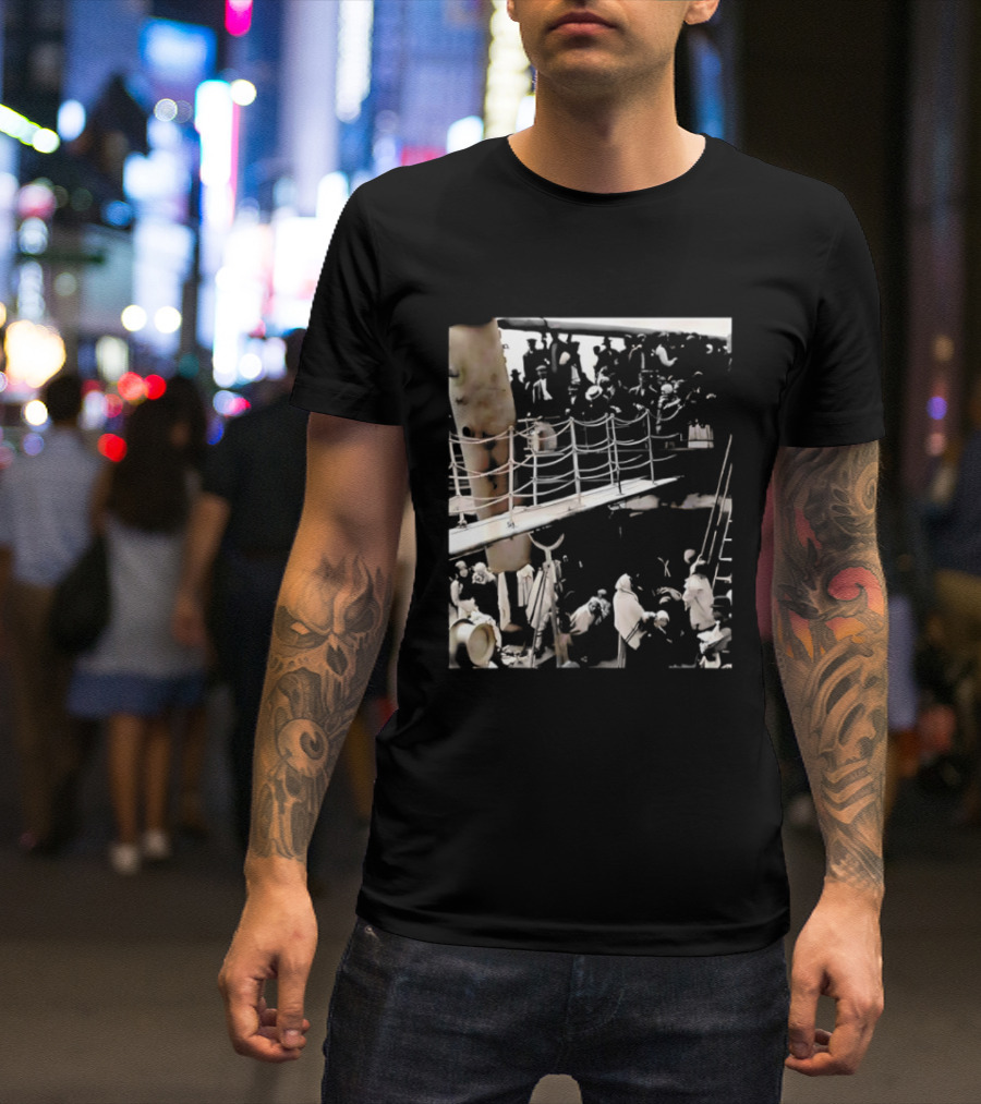 The Steerage Alfred Stieglitz Iconic Photographic Image Steamship Passengers 20th Century T-Shirt