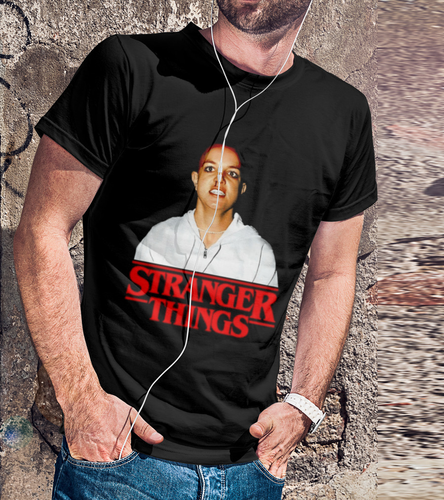 Britney Spears Stranger Things Pop Culture T-Shirt