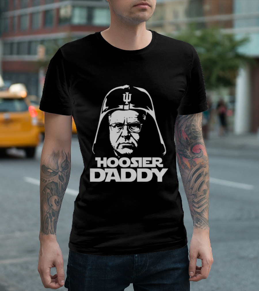 Hoosier Daddy Curt Cignetti Indiana Hoosiers Darth Vader T-Shirt