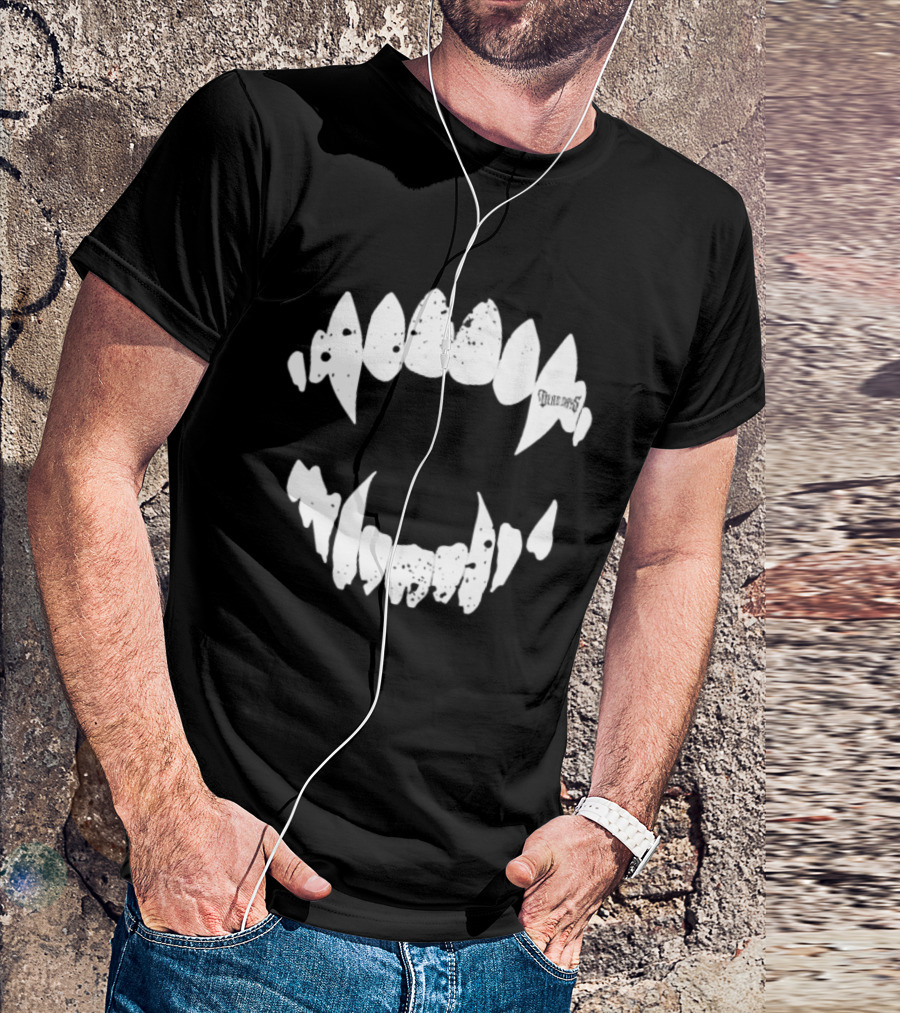 Dead Days Teeth Graphic Mouth T-Shirt