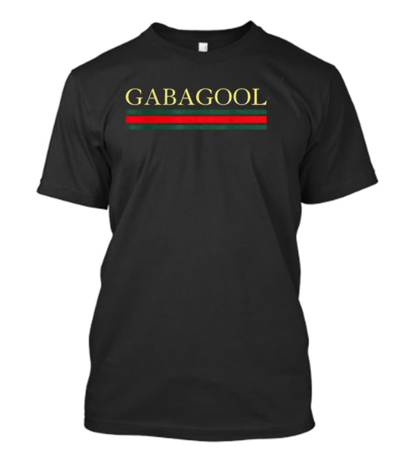 Gabagool Italian Stripes Satire Sopranos T-Shirt