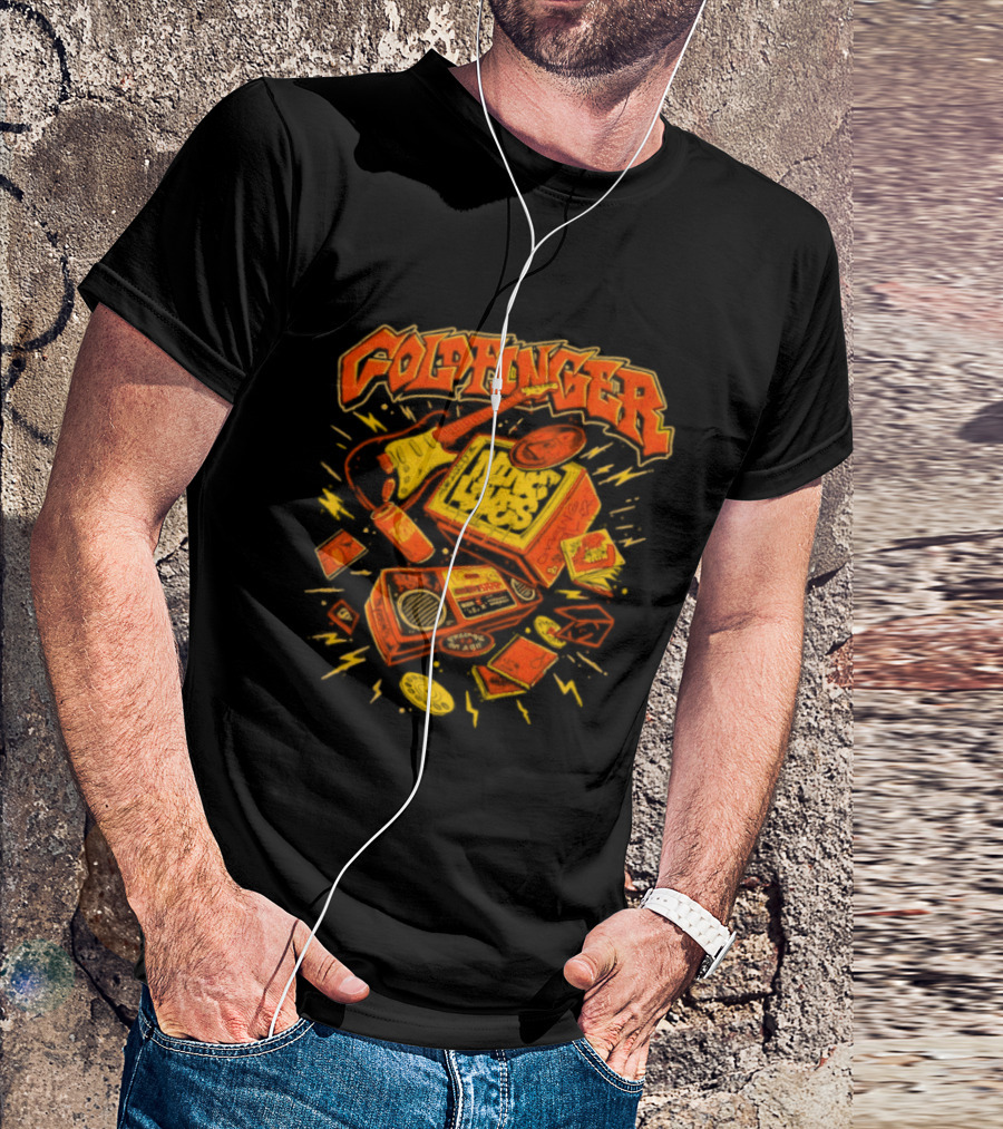 Goldfinger Nine Lives Music Explosive T-Shirt