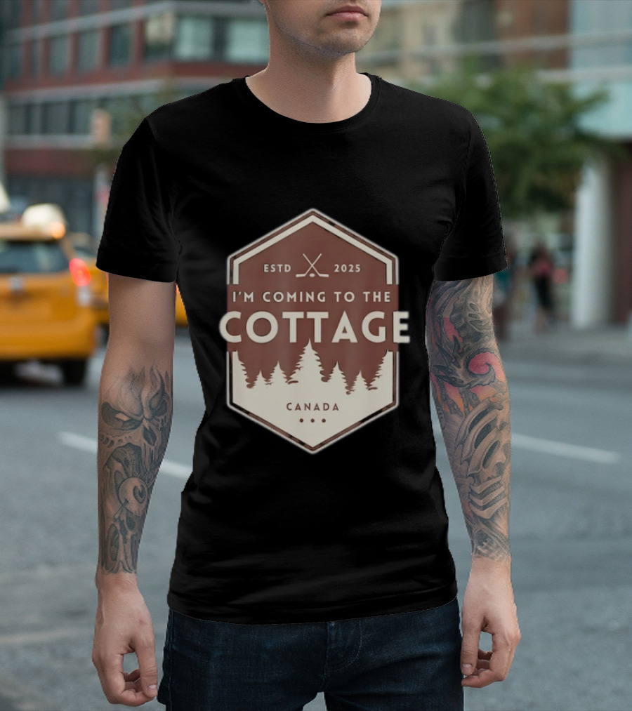 I'm Coming To The Cottage ESTD 2025 Canada T-Shirt