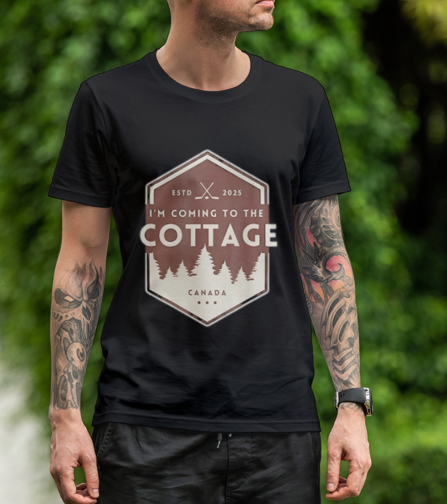 I'm Coming To The Cottage ESTD 2025 Canada T-Shirt