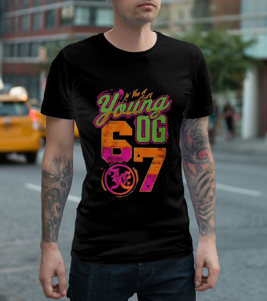 Jevon Evans Young OG 67 Pride Vibrant Streetwear T-Shirt