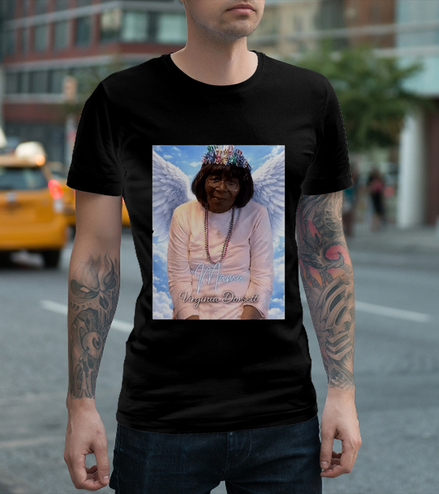 Mama Virginia Dorsett Angel Wings Celebration T-Shirt