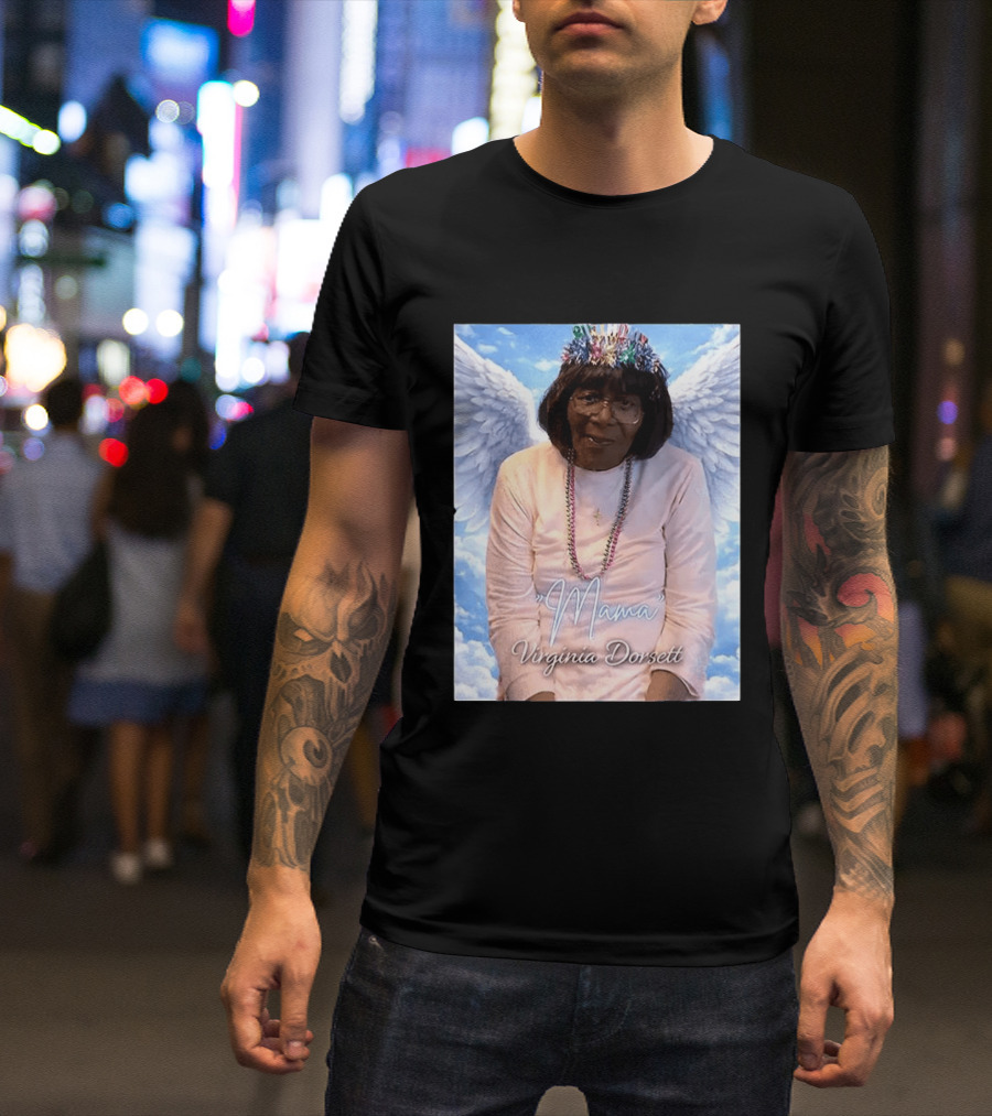 Mama Virginia Dorsett Angel Wings Celebration T-Shirt