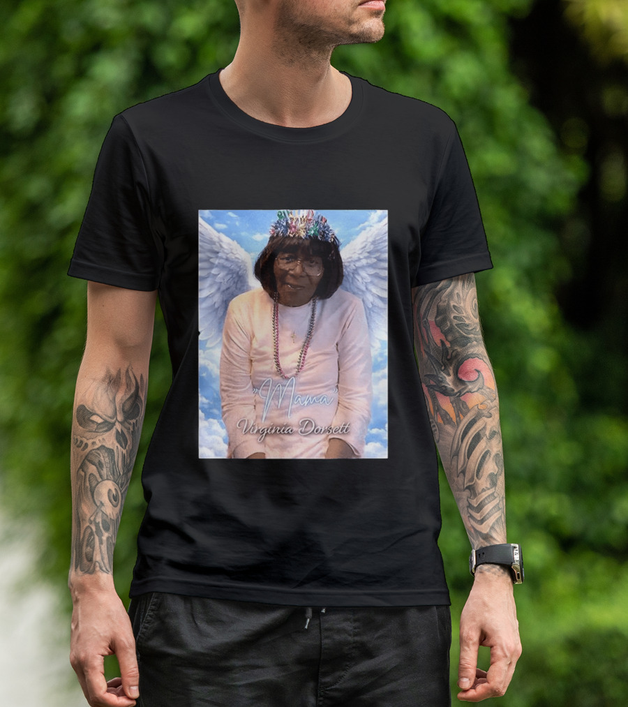Mama Virginia Dorsett Angel Wings Celebration T-Shirt