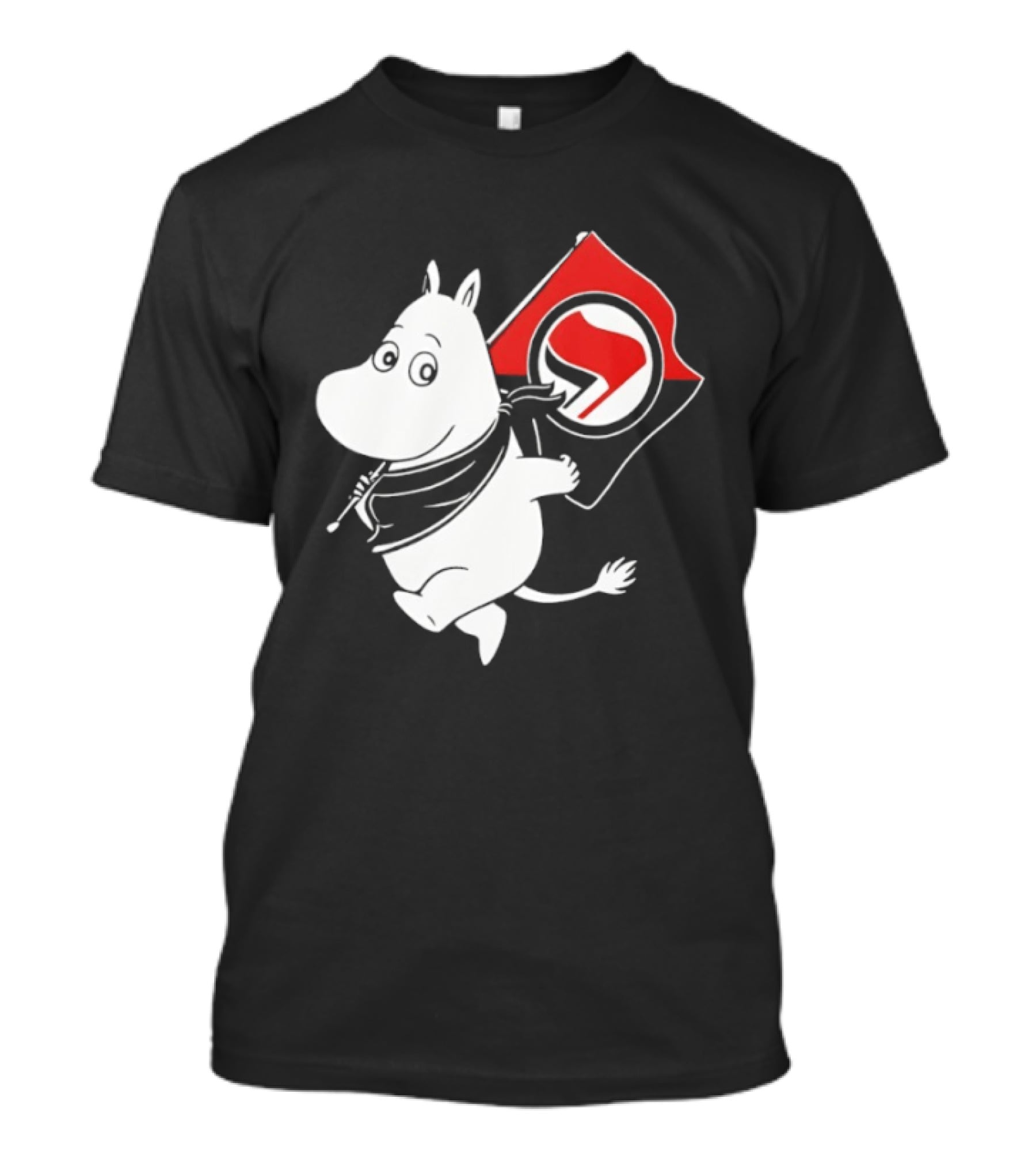 Tom Morello Antifa Moomin Anti Fascist T-Shirt