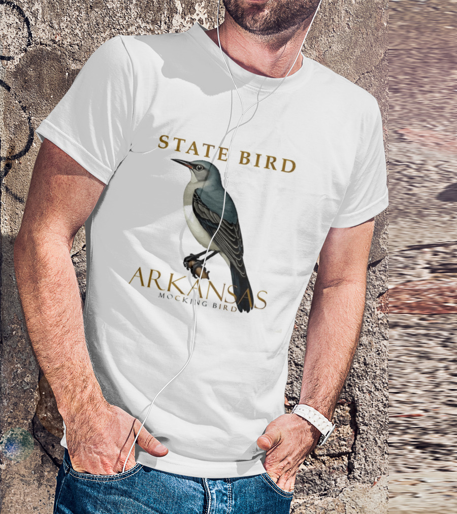 Arkansas State Bird Mockingbird T-Shirt