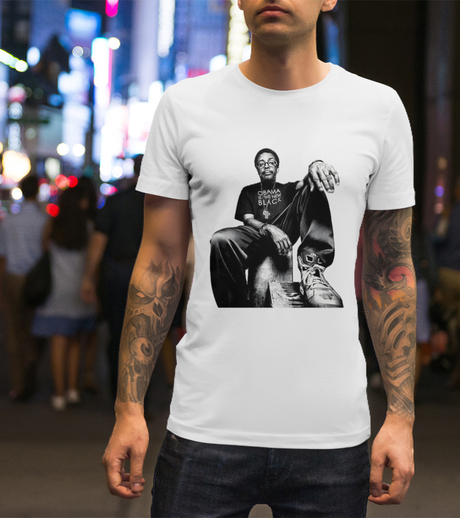 Spike Lee Obama Is The New Black T-Shirt