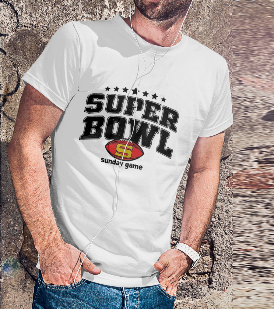 Super Bowl Sunday Game Classic Football T-Shirt