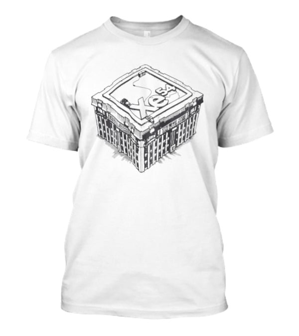 Xe54 The Wool Block Textured T-Shirt