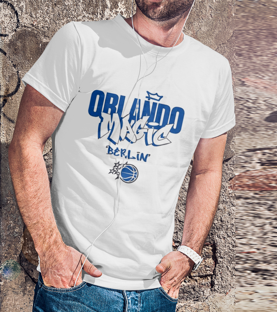 Orlando Magic Berlin 2026 Basketball Team Event Stars T-Shirt