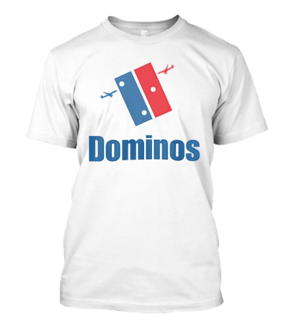 Dominos 9.11 Parody With Plane T-Shirt