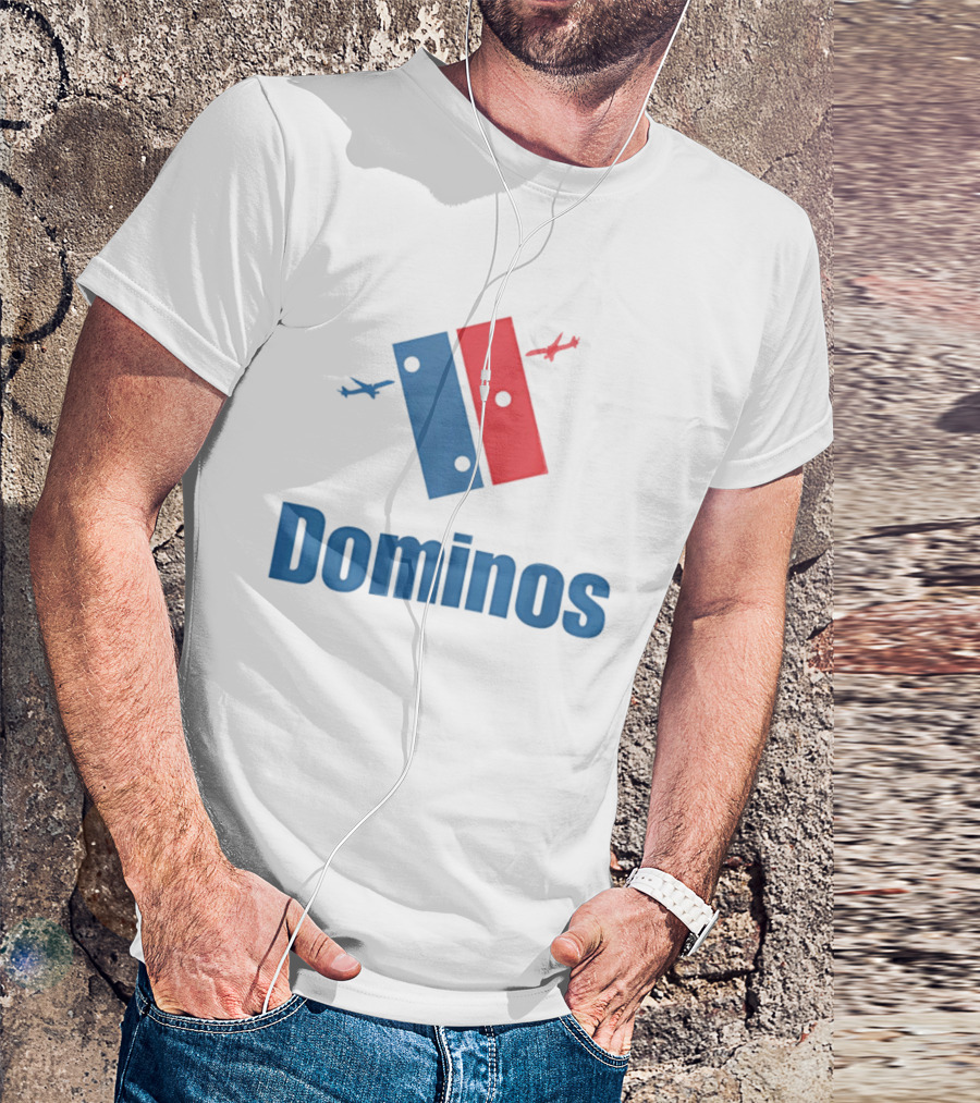 Dominos 9.11 Parody With Plane T-Shirt