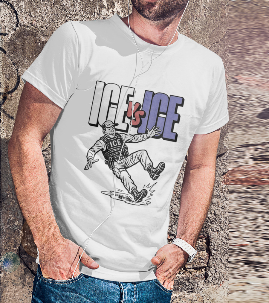 ICE Vs ICE 2026 Slippery Encounter T-Shirt
