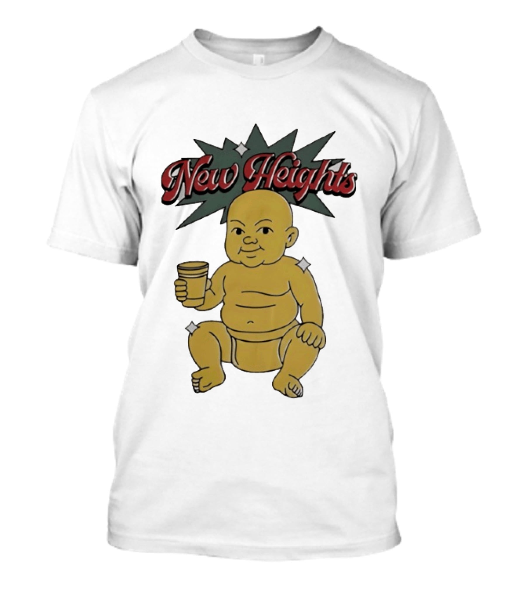 New Heights With Jason & Travis Kelce Lombaby T-Shirt