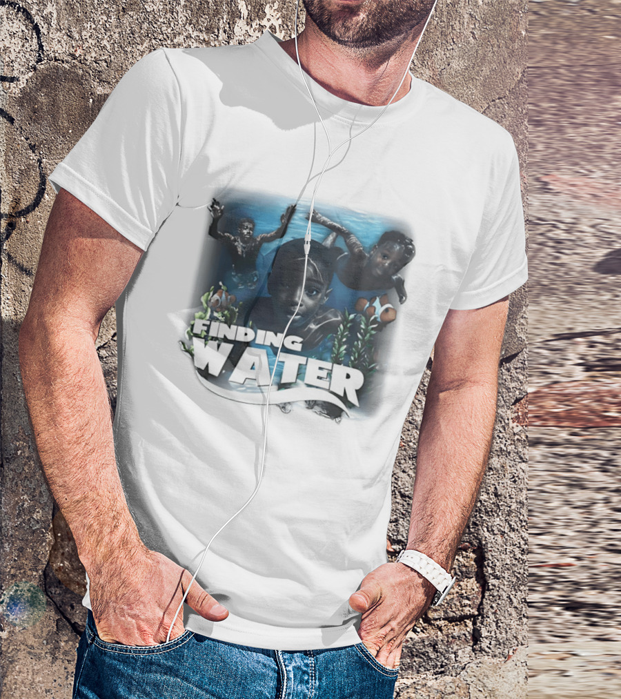 Finding Water Adventures Kids Underwater Journey T-Shirt