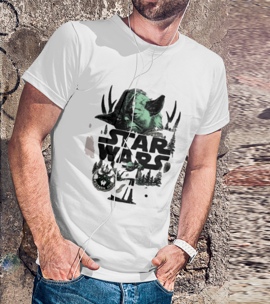 Star Wars Yoda Wisconsin Herd Crossover Collaboration T-Shirt