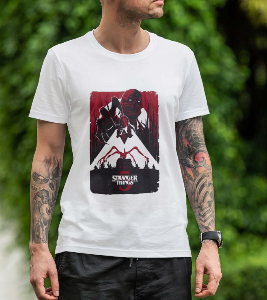 Stranger Things Season 5 Vecna Max Red T-Shirt