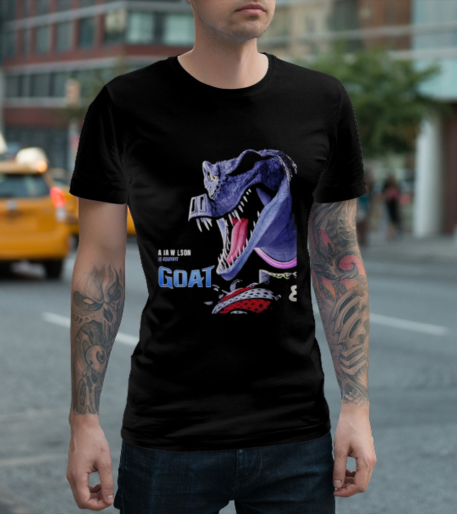 Aja Wilson Presents Goat Movie Kouyate Theatres February 13 2026 Dinosaur Monster T-Shirt