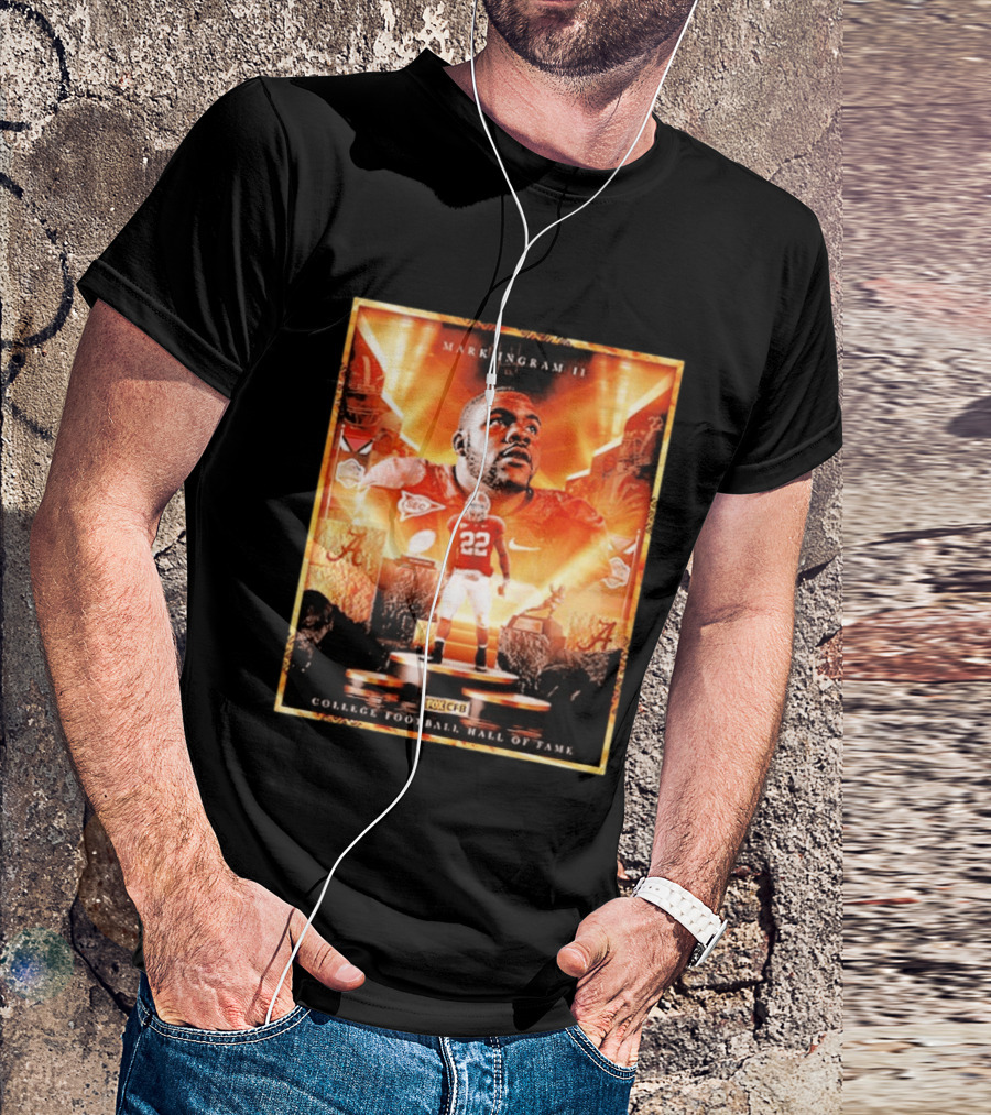 Mark Ingram II College Football Hall Of Fame 2026 Alabama Crimson Tide SEC CFB T-Shirt