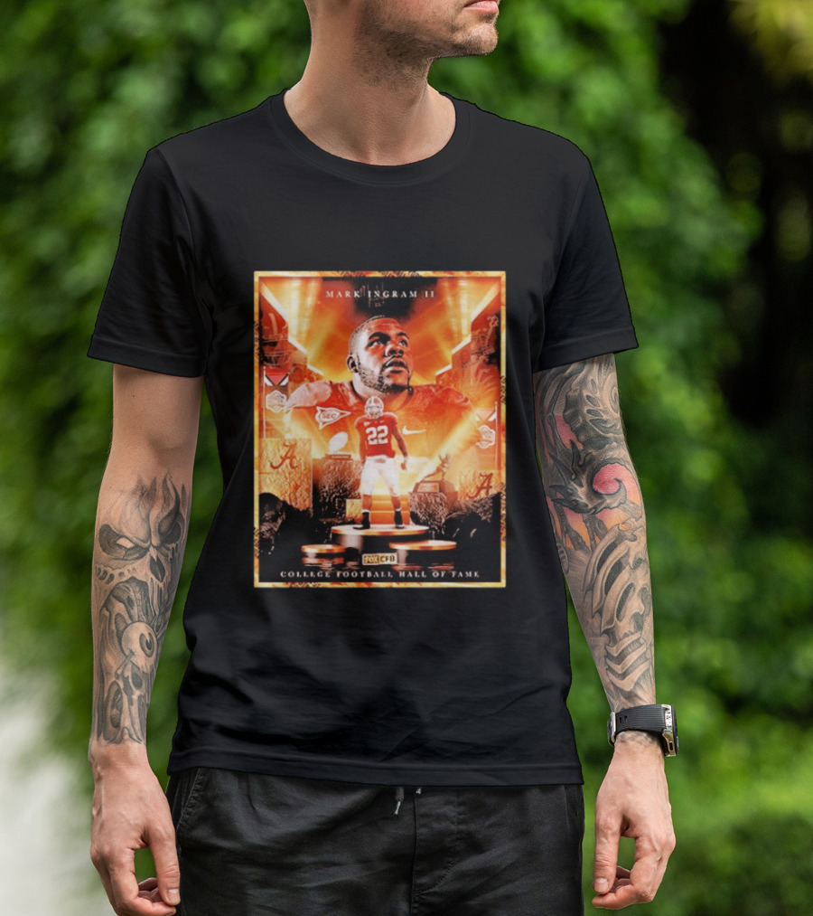 Mark Ingram II College Football Hall Of Fame 2026 Alabama Crimson Tide SEC CFB T-Shirt