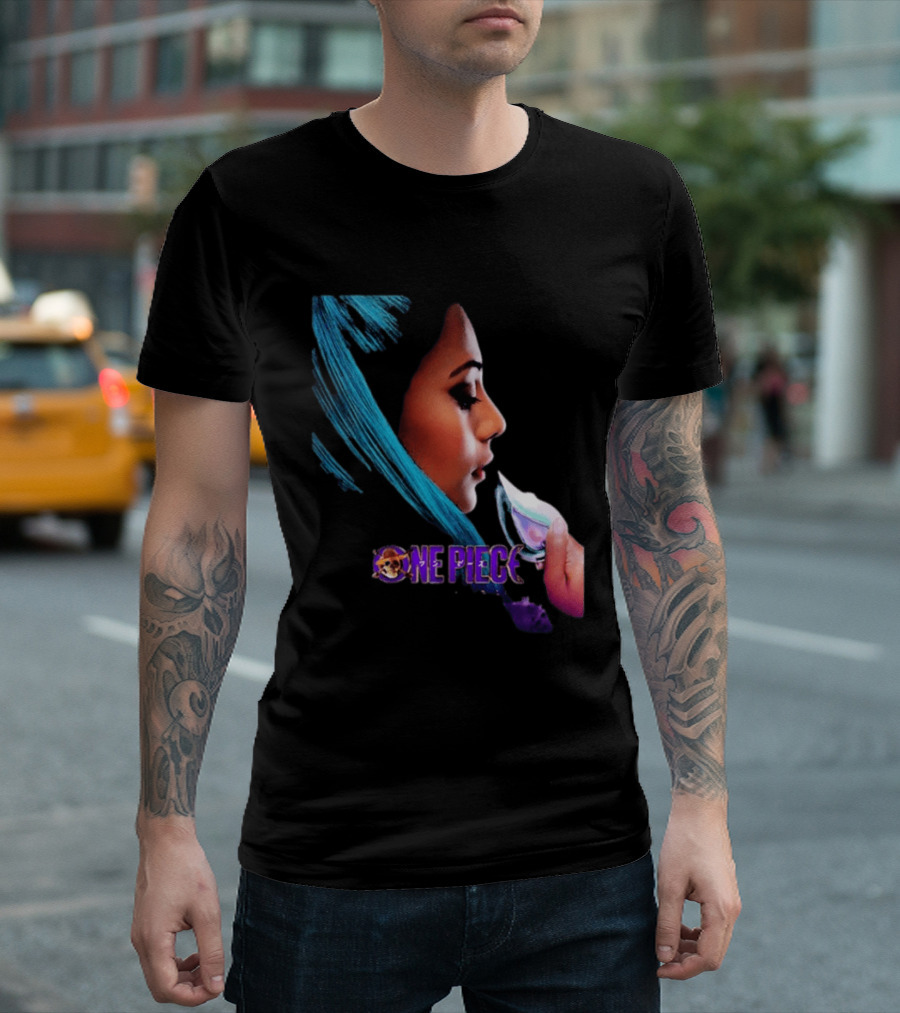 Miss Wednesday Nefertari Vivi One Piece Live Action Grand Line Journey T-Shirt