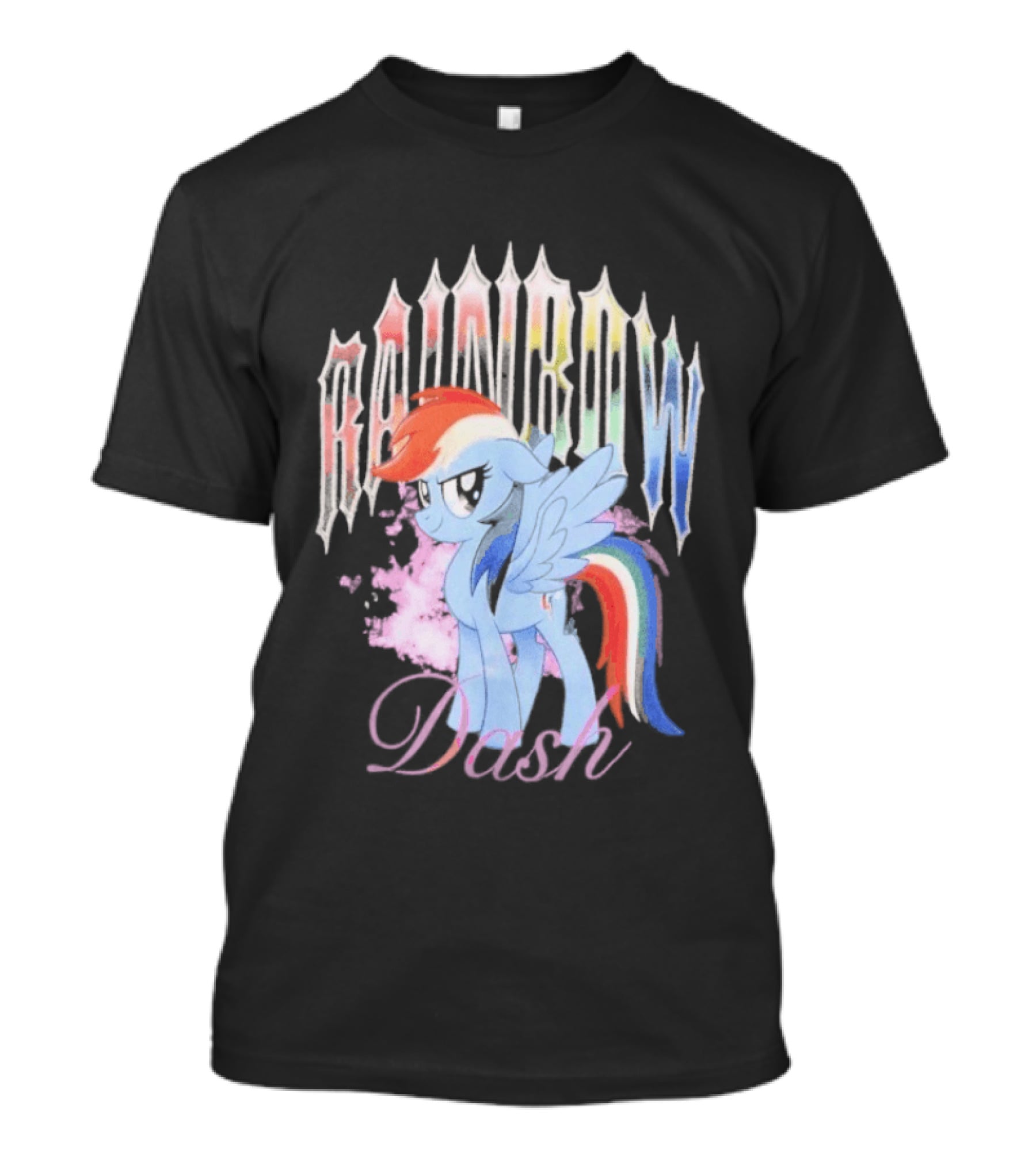 Rainbow Dash My Little Pony Colorful T-Shirt