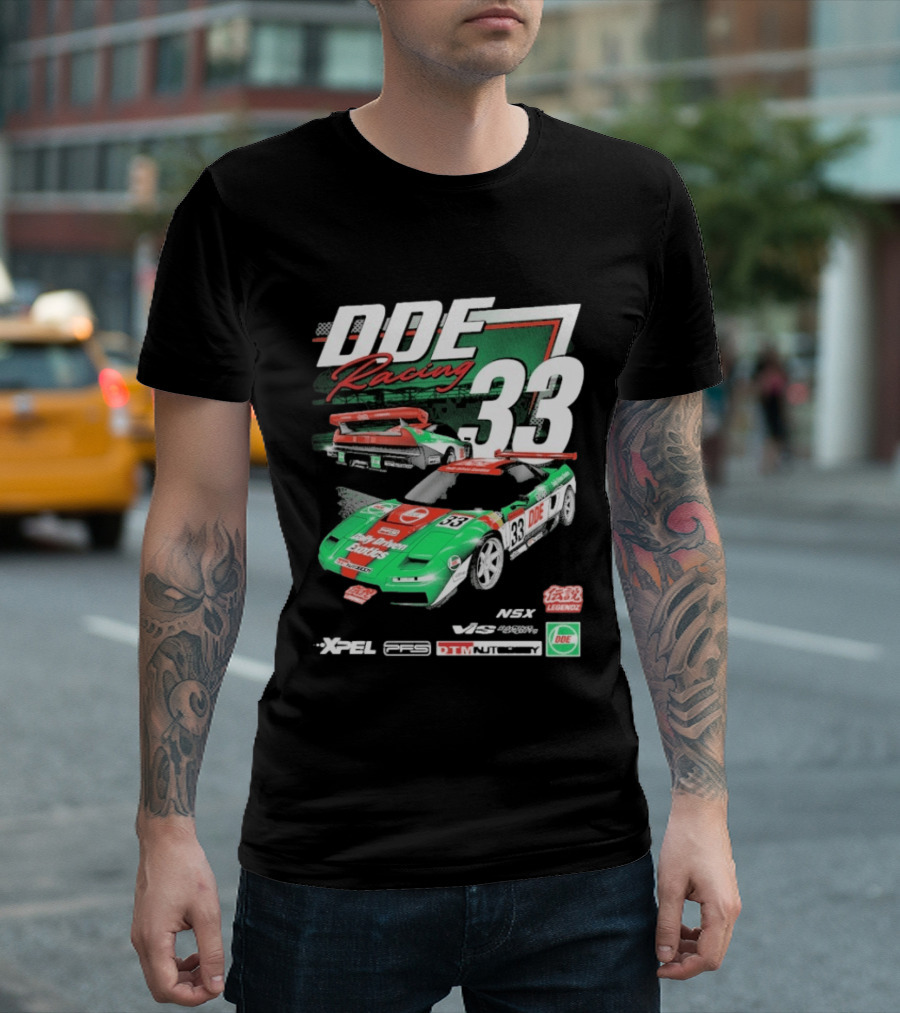 DDE Racing 33 NSX Legends XPEL PCS DTM Vossen Advan T-Shirt