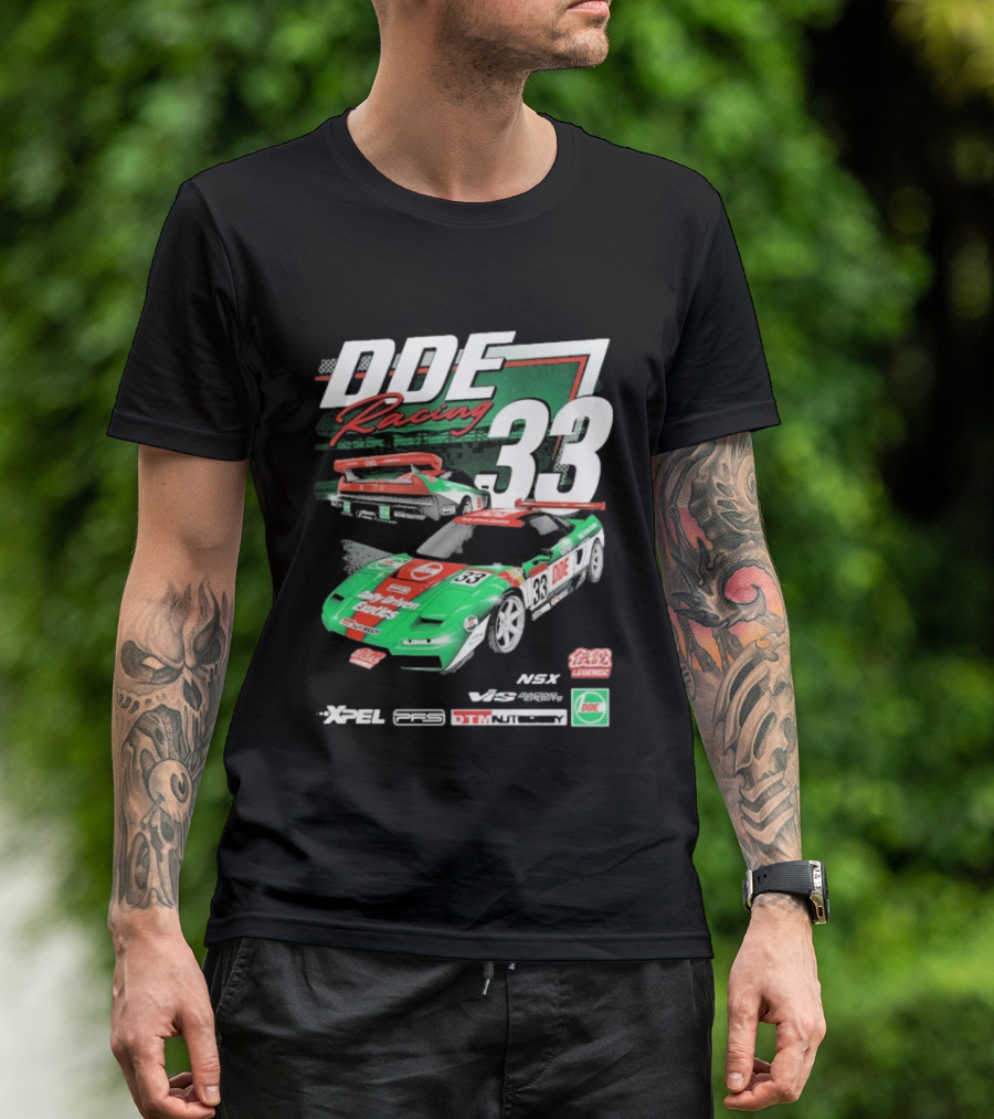 DDE Racing 33 NSX Legends XPEL PCS DTM Vossen Advan T-Shirt