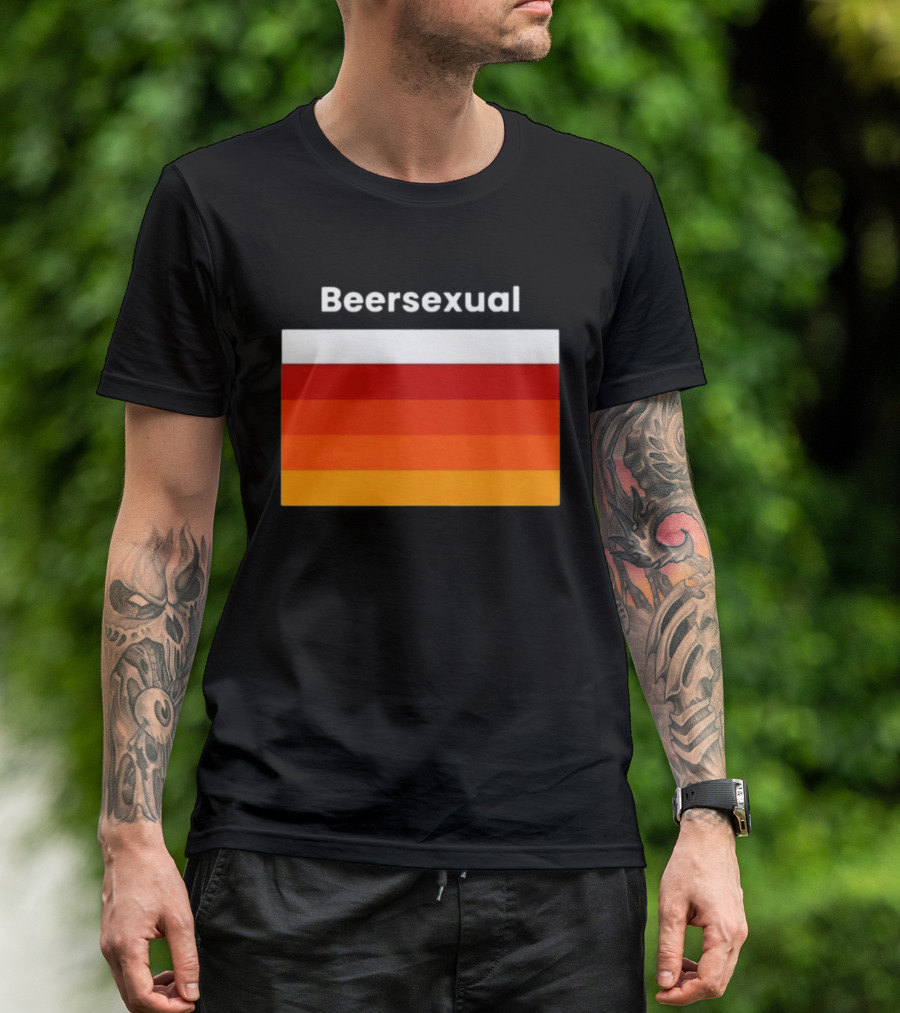 Beersexual Pride Rainbow Spectrum T-Shirt