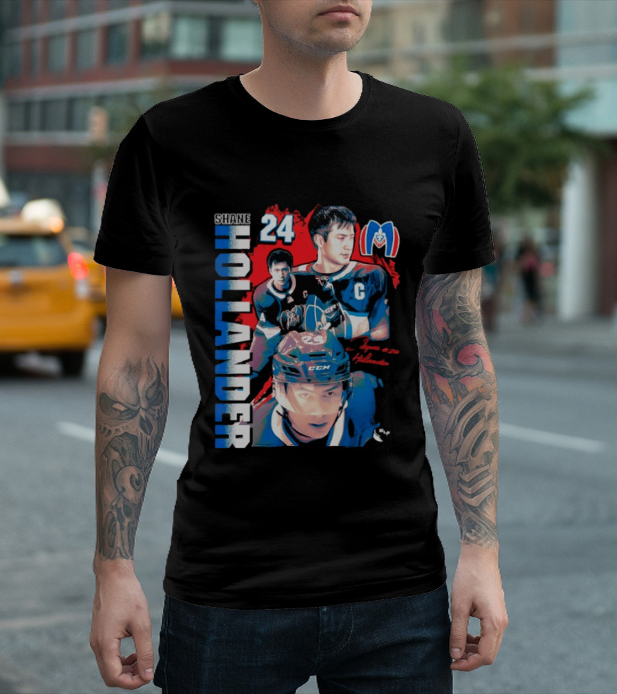SHANE HOLLANDER 24 CCM Hockey C Shane Hollander T-Shirt