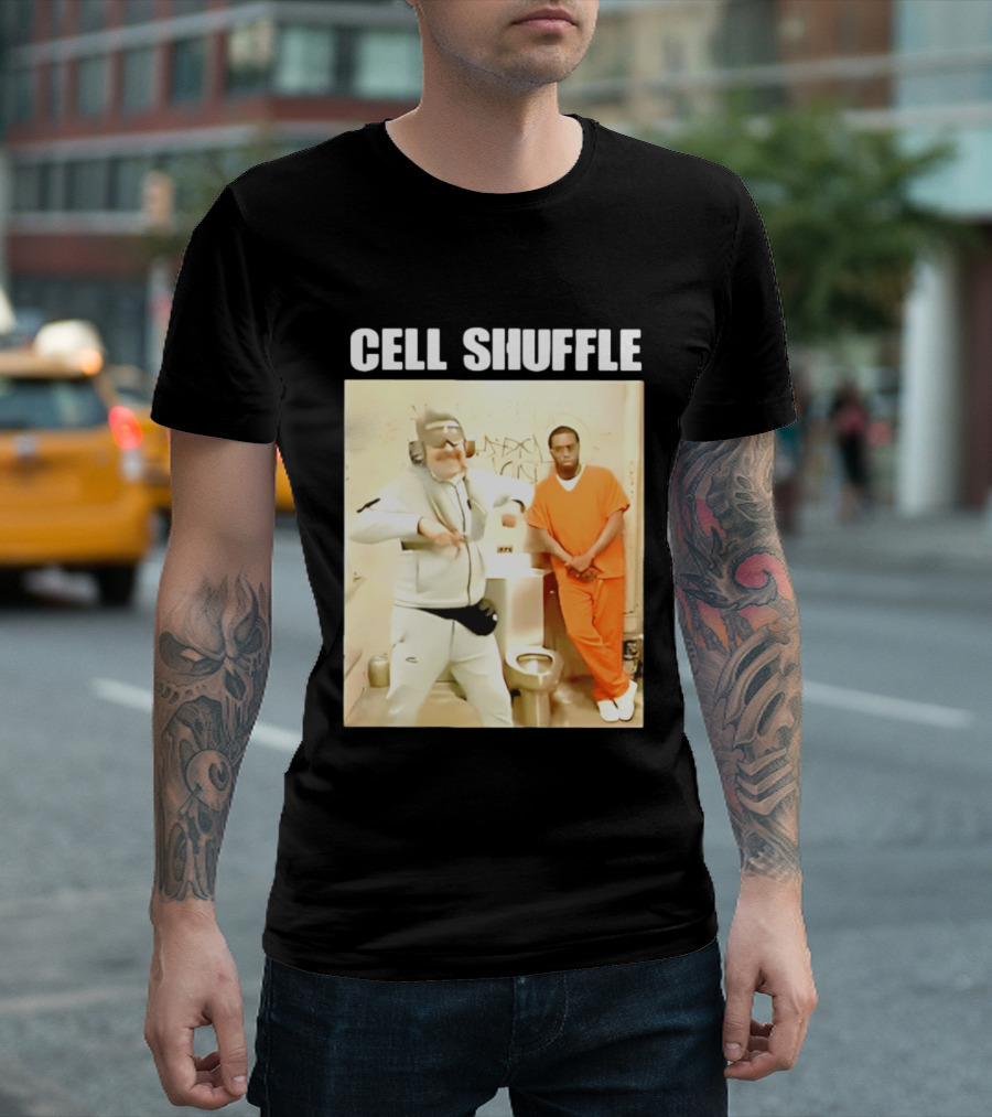 Cell Shuffle Maduro Diddy Dance In Jail Scene T-Shirt