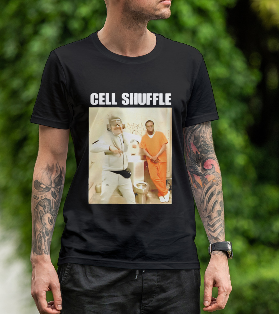 Cell Shuffle Maduro Diddy Dance In Jail Scene T-Shirt