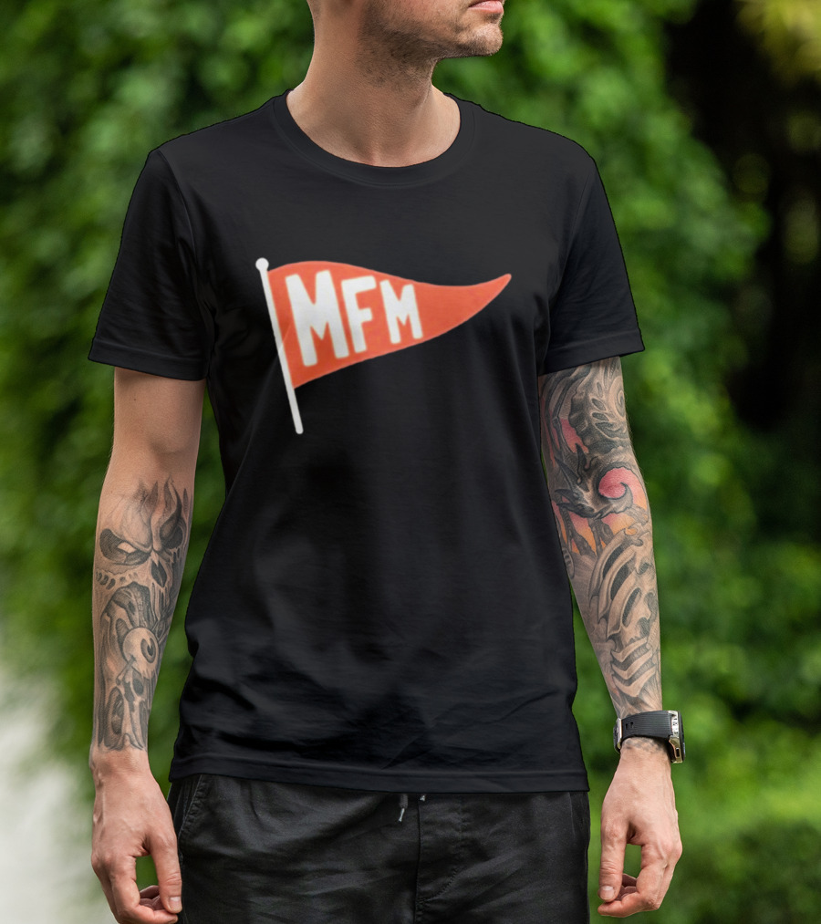 Red Flag MFM Iconic Trendy T-Shirt