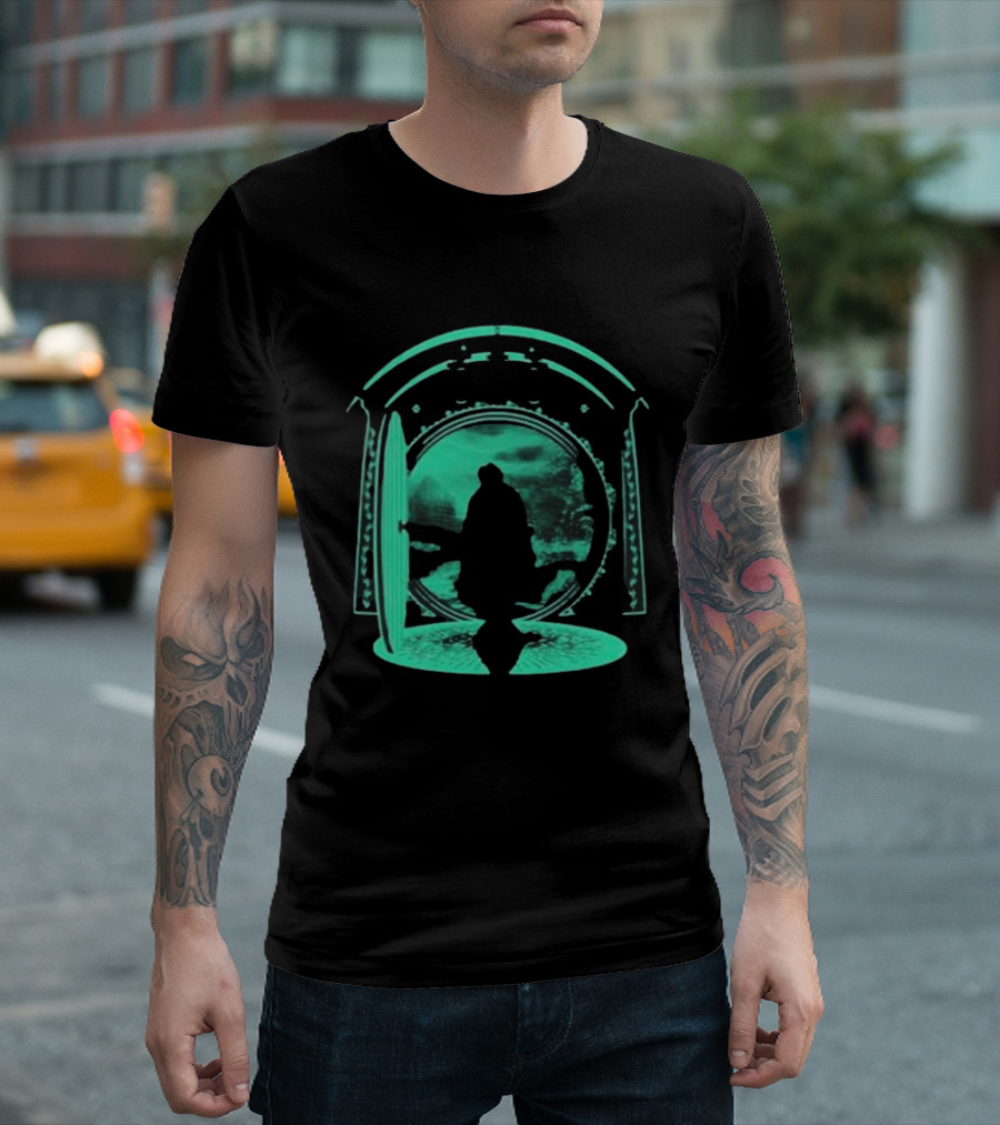 Hobbit Doorway Middle Earth Fantasy Adventure T-Shirt