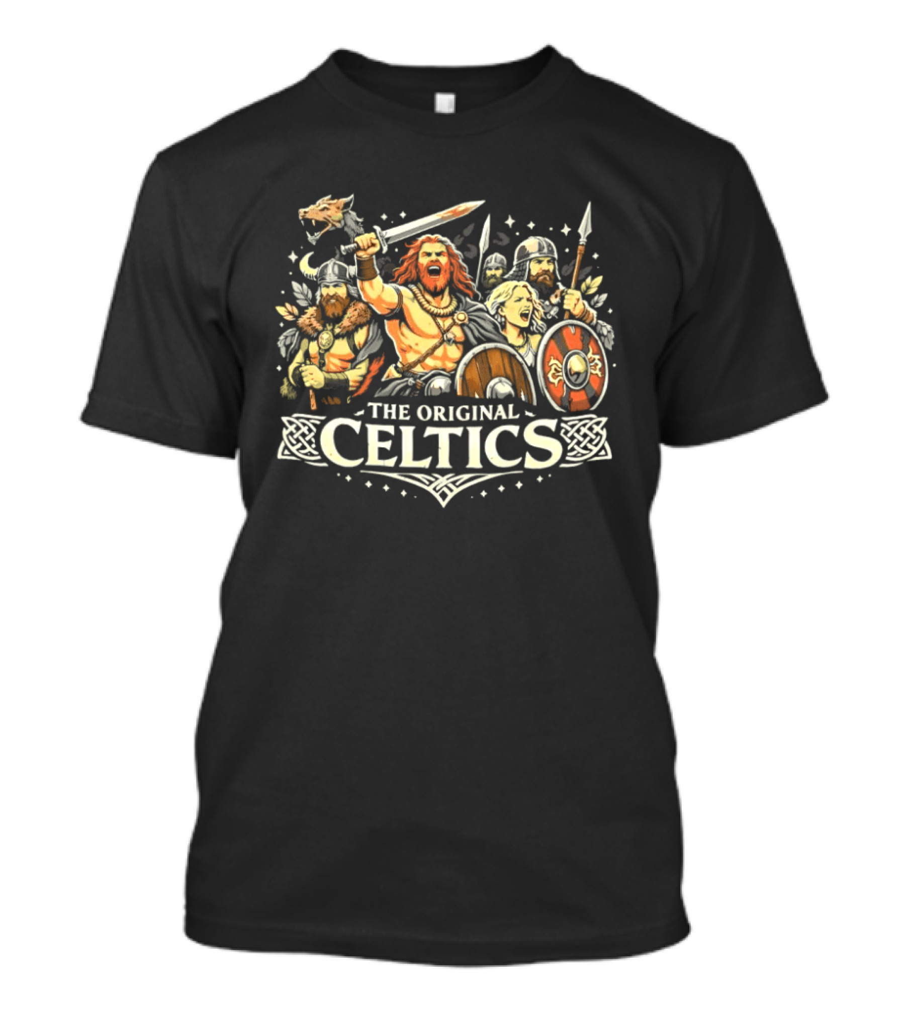 The Original Celtics Viking Warrior Celtic Warriors T-Shirt