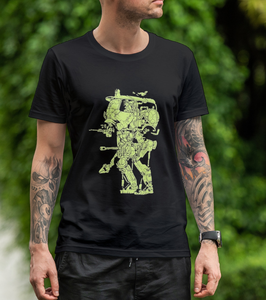 Wolf Parade Thin Mind Mech Walker Concept T-Shirt