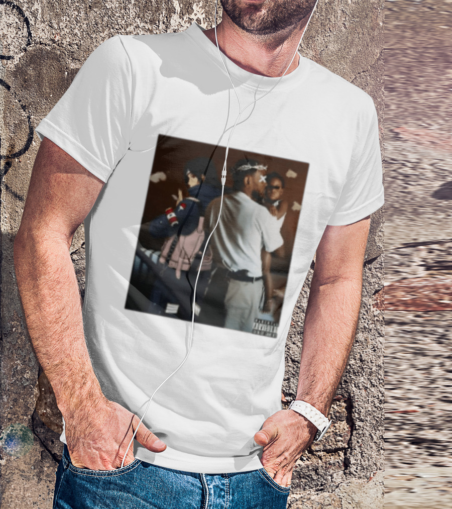 Mr Morale Kendrick Lamar Naruto Sasuke Collaboration T-Shirt