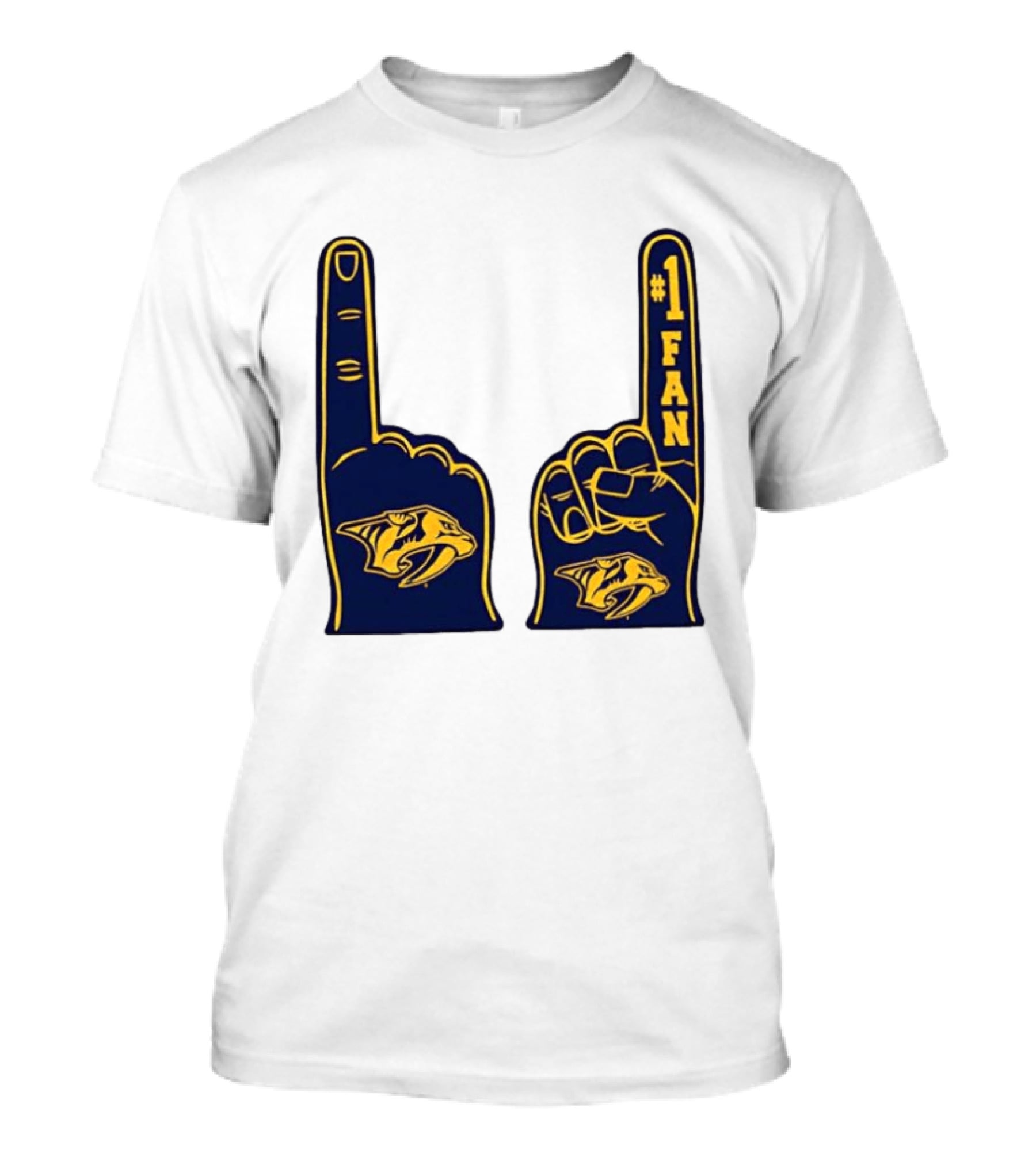 Nashville Predators #1 Fan Foam Finger T-Shirt