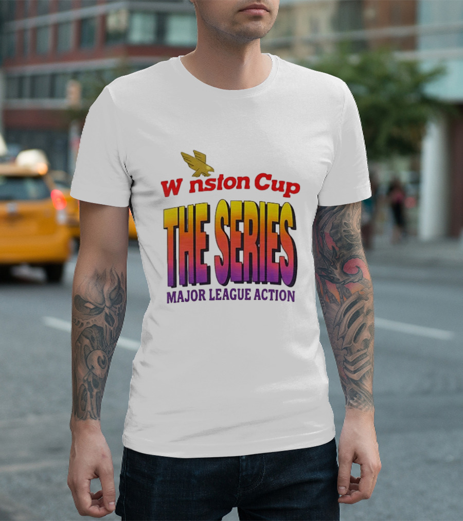 Winston Cup The Series Major League Action Eagle T-Shirt